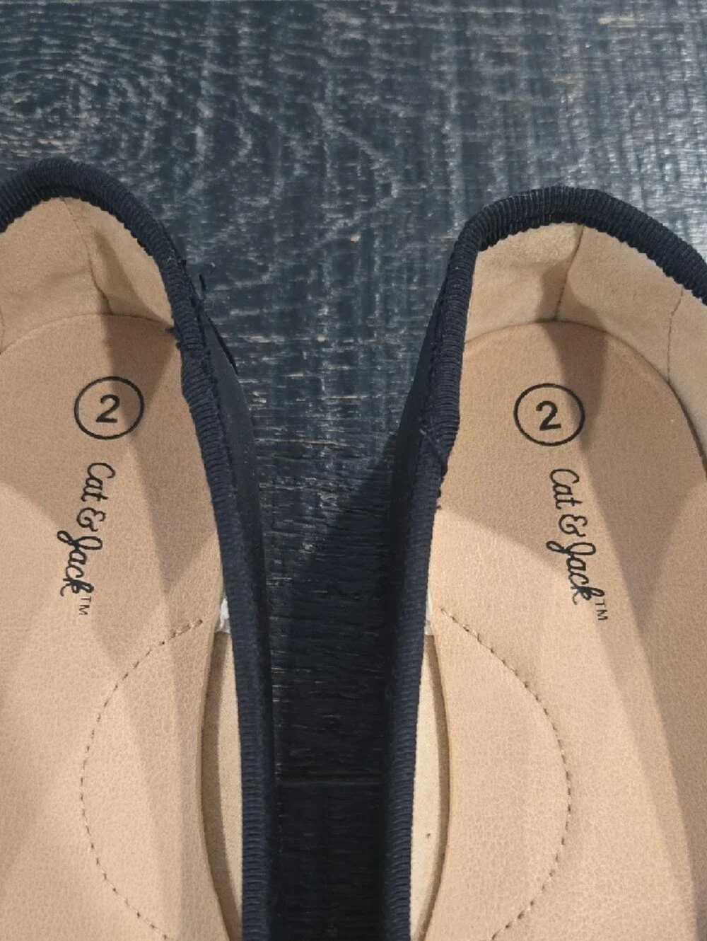 Classic Black Ballet Flats with Bow